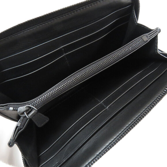 Bottega Veneta logo Wallet motif long perforated leather - Picture 4 of 8